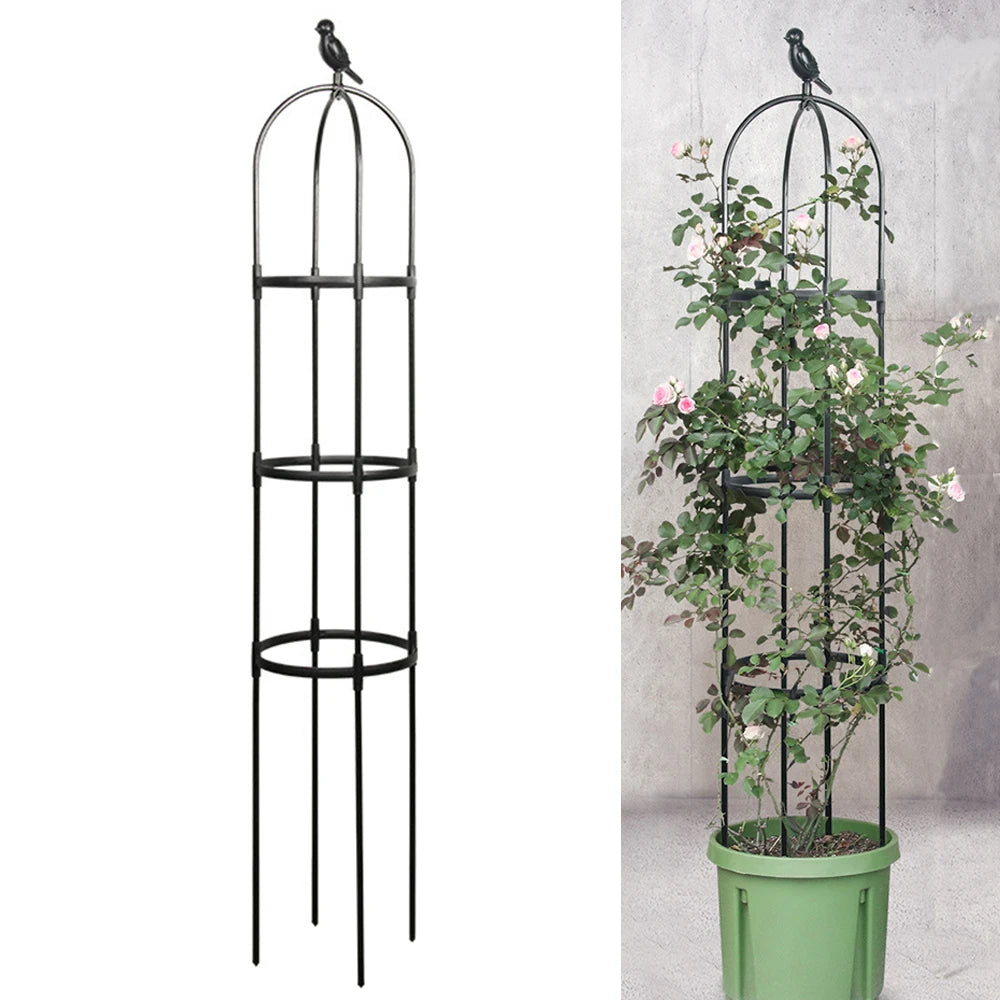 6ft Garden Obelisk Trellis for Climbing Plants-