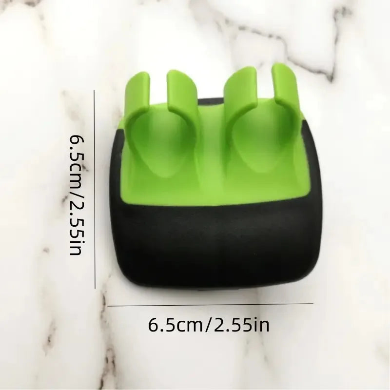 2 Black and Green Peelers, vegetables and fruit