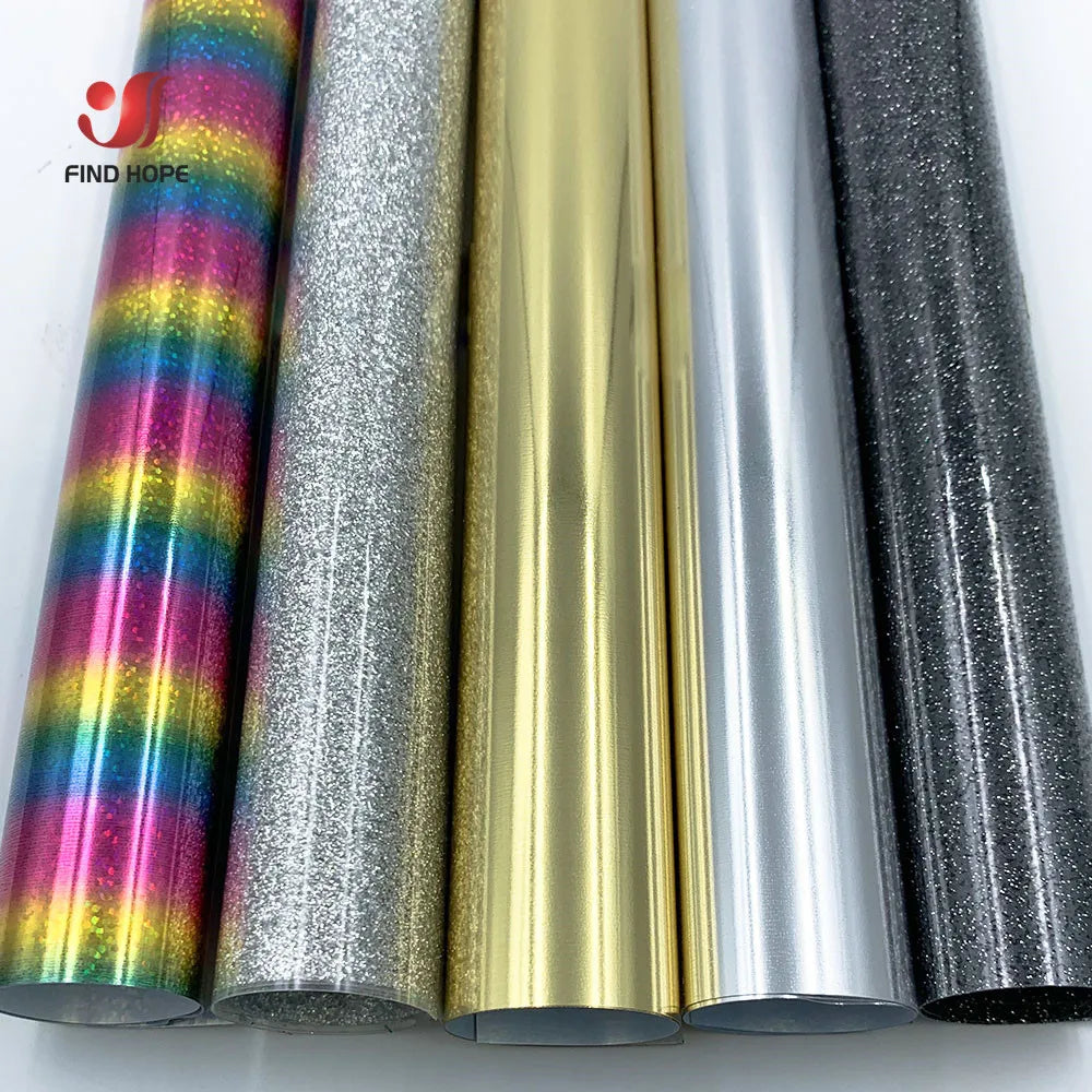 5 Sheets 20x25cm Bundle Heat Transfer Vinyl Film Iron on for cut Cameo