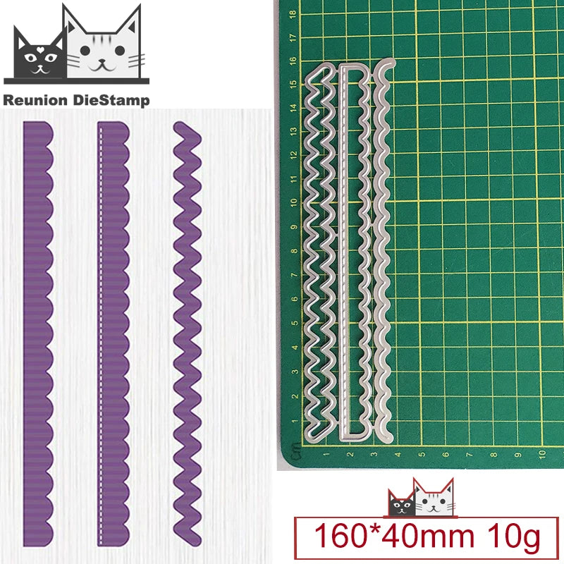 New Lace Fancy Border Metal Cutting Dies