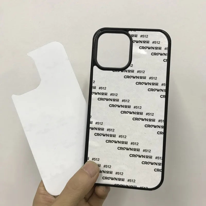 5 pieces  Sublimation Blanks TPU+PC Phone Case Covers