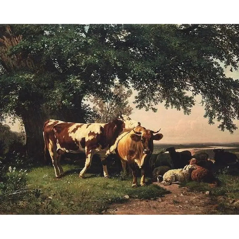 GATYZTORY Oil Painting By Numbers For Adults Horse Cat Animal Paint By Number Modern Home Decoration Artcraft Framed