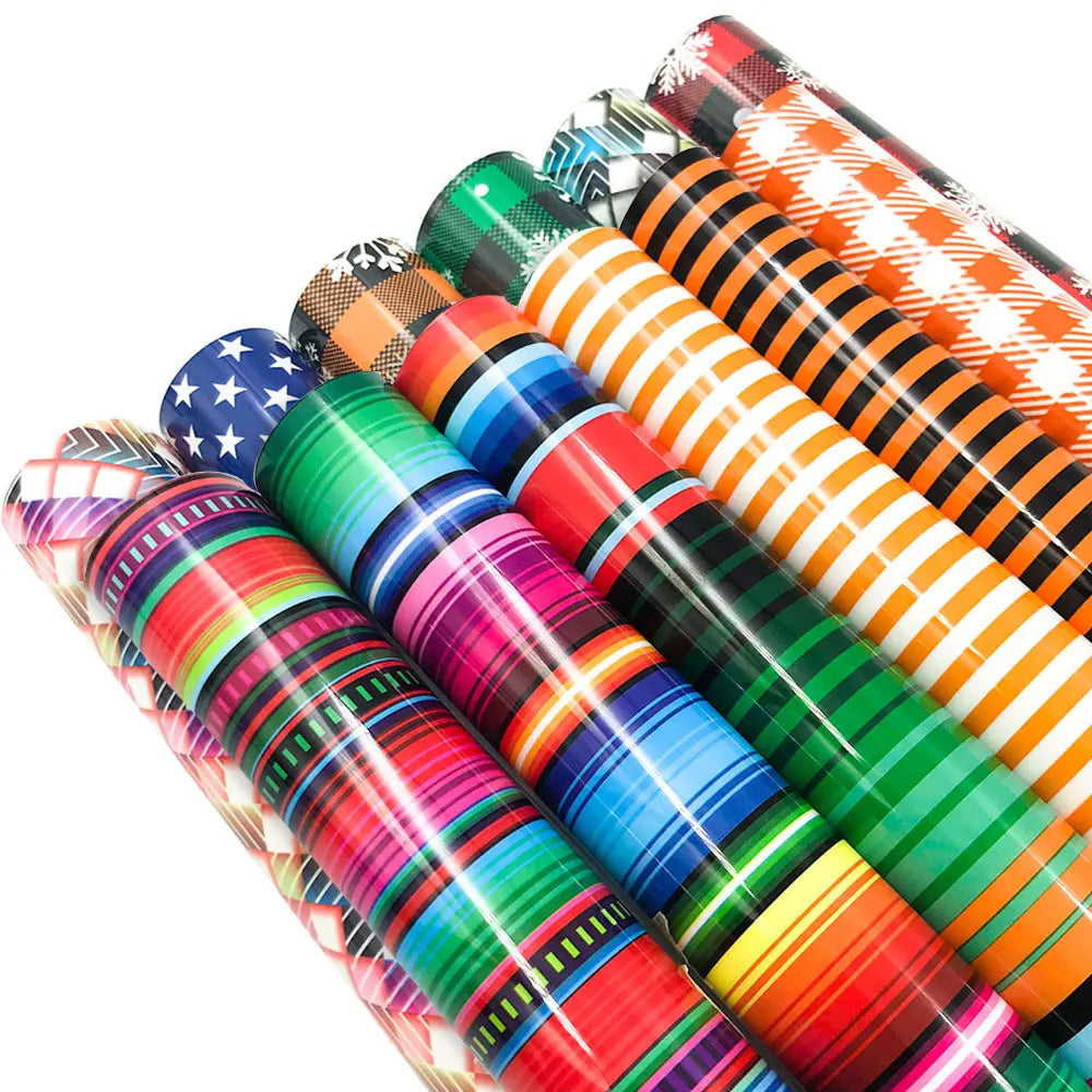 14 Assorted Colors Heat Transfer Vinyl Film Iron on Tshirt, cups, caps. Use with cricut