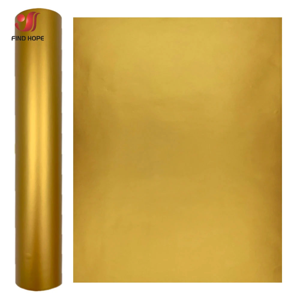 Matte Metallic Adhesive Vinyl Roll Craft Vinyl