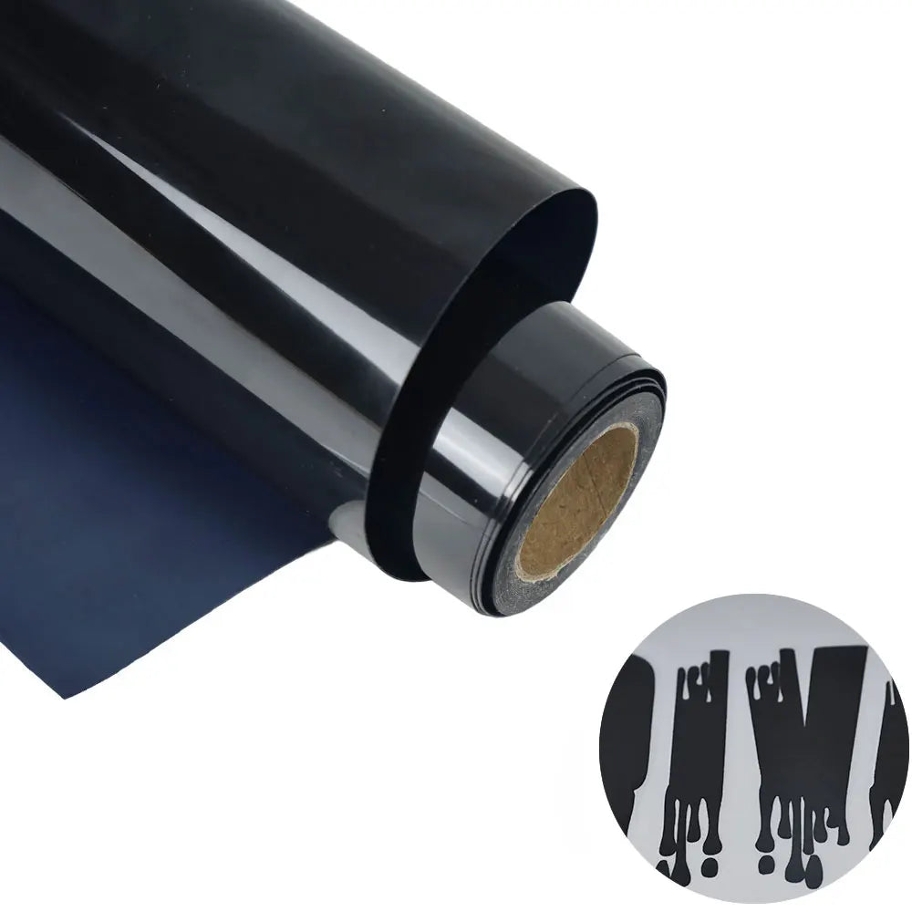 3D Puff HTV Vinyl Roll Puff Heat Transfer Suitable for T-shirts and shirts 12 "x 9 feet