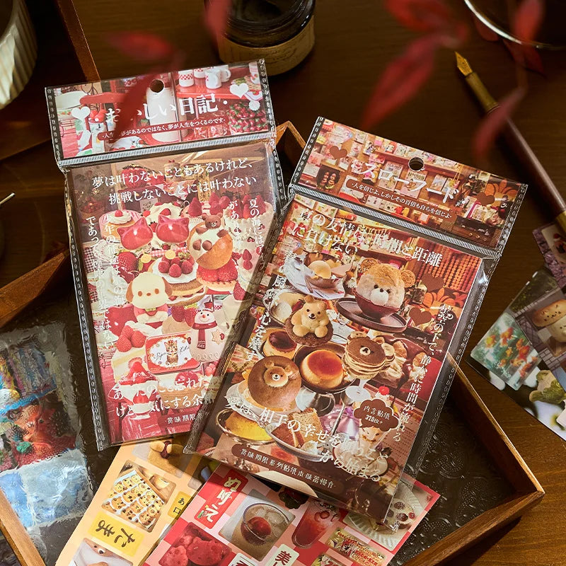 20 sheets Japanese Stationery Sticker Book