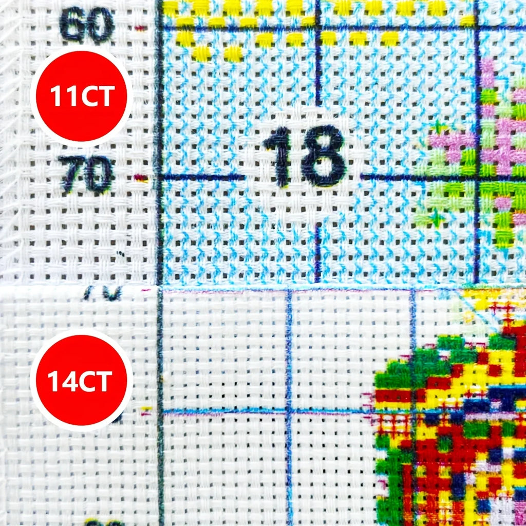 Christmas, 11CT/14CT printed cross stitch