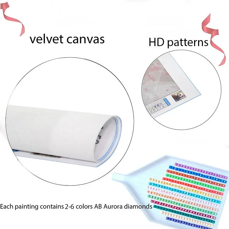 AB Diamond Painting Christmas 5D Diamond Painting