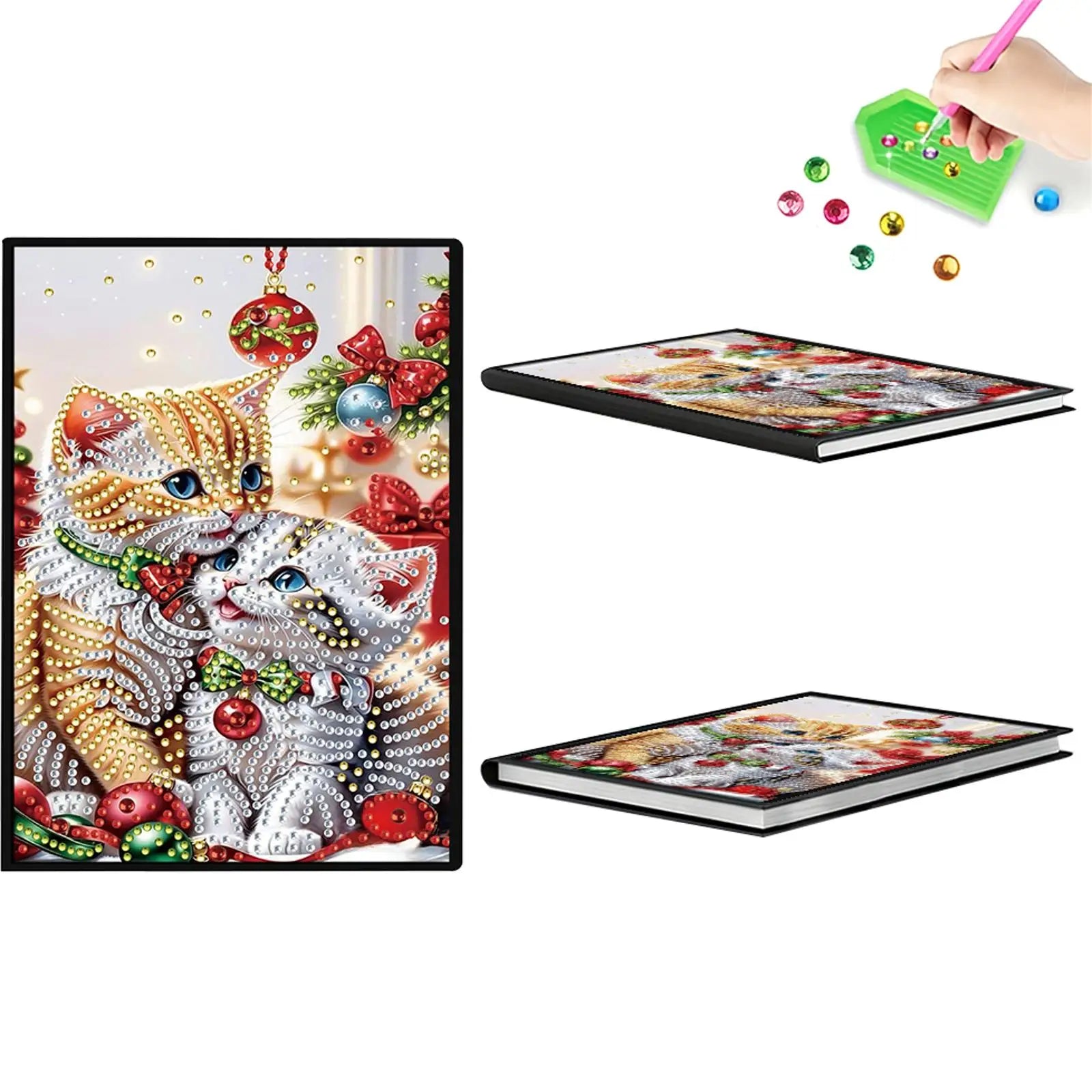 50-Page A5 Size Diamond Painting Diary Book