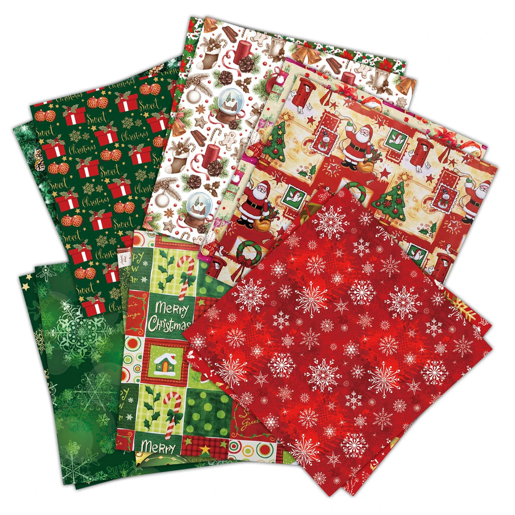 24Sheets Merry Christmas Scrapbook Paper Pad