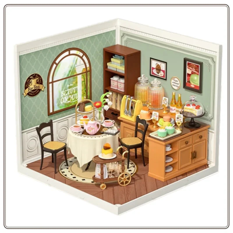 Rolife Super World Cake Shop Building Blocks Assembling