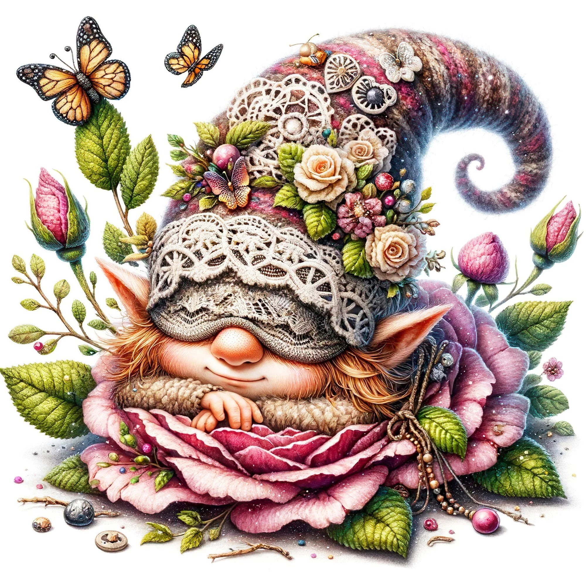 Huacan DIY Embroidery Santa Claus Complete Kit 5D Cross Stitch Landscape Snowman Winter Unique Christmas Gift Modern Home Decor