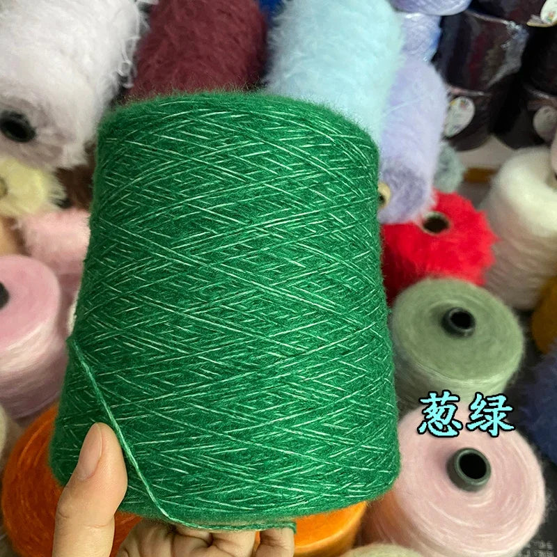 500G/PC Mohair Yarn High Quality Super Soft And Warm