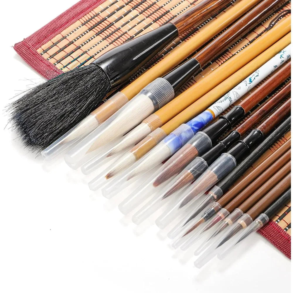 Brush set 16 pieces watercolor brush