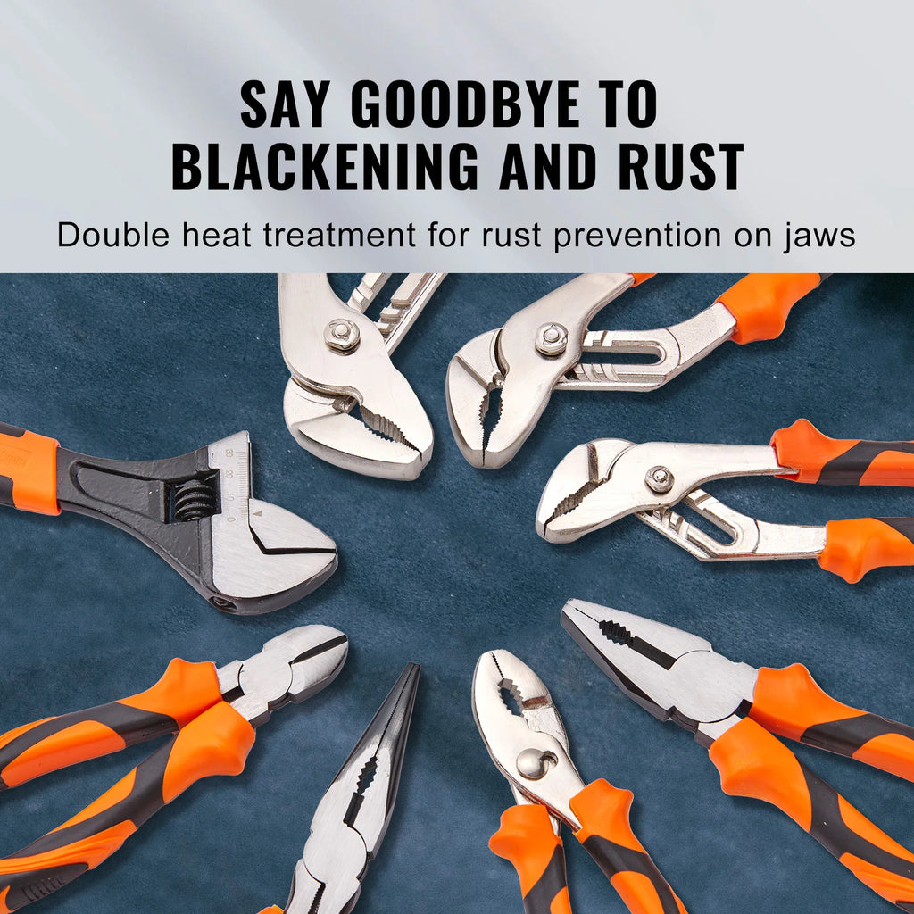 SucceBuy 8-Piece Pliers Set