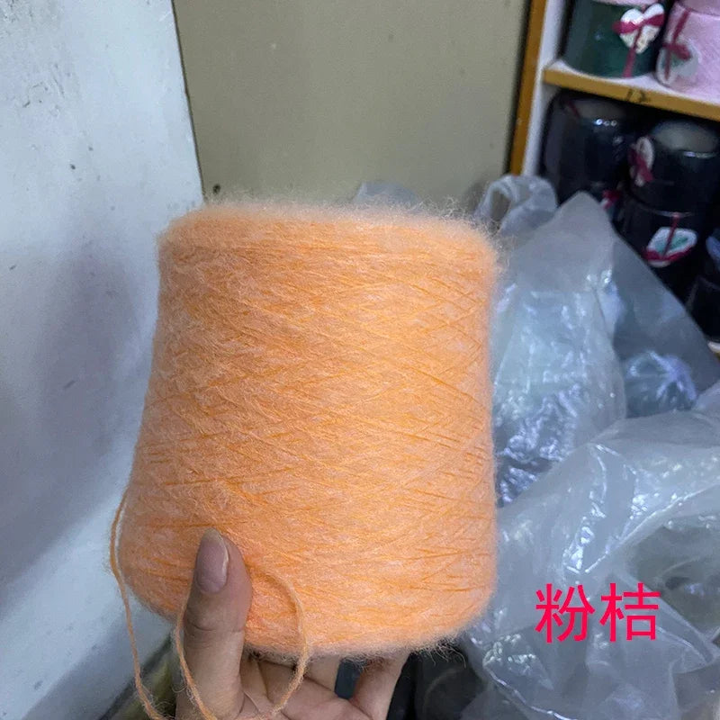 500G/PC Mohair Yarn High Quality Super Soft And Warm