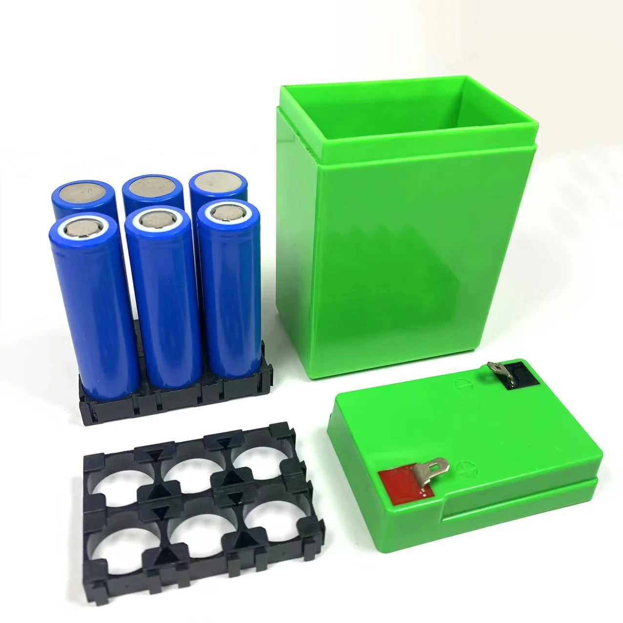 18650 Battery Storage Box Bracket 4V/6V/12V Lithium Battery Packs Toys