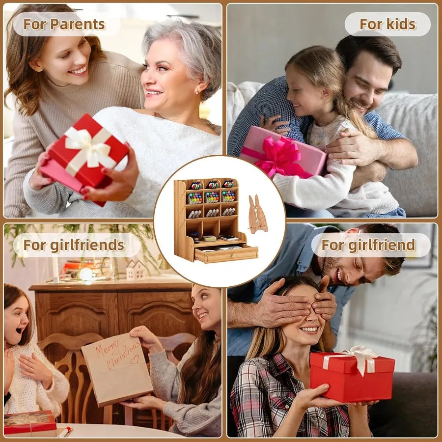 Multi-Functional DIY Pen Holder