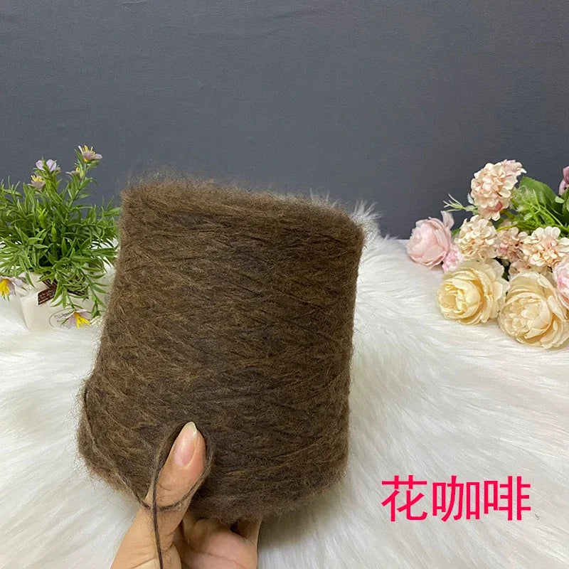500G/PC Mohair Yarn High Quality Super Soft And Warm