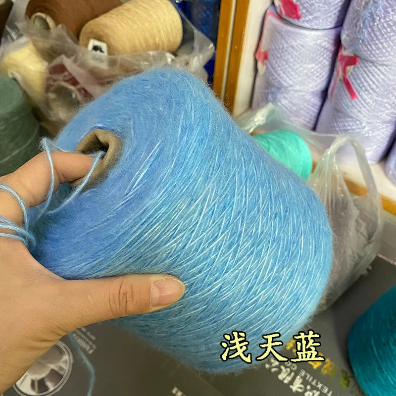 500G/PC Mohair Yarn High Quality Super Soft And Warm