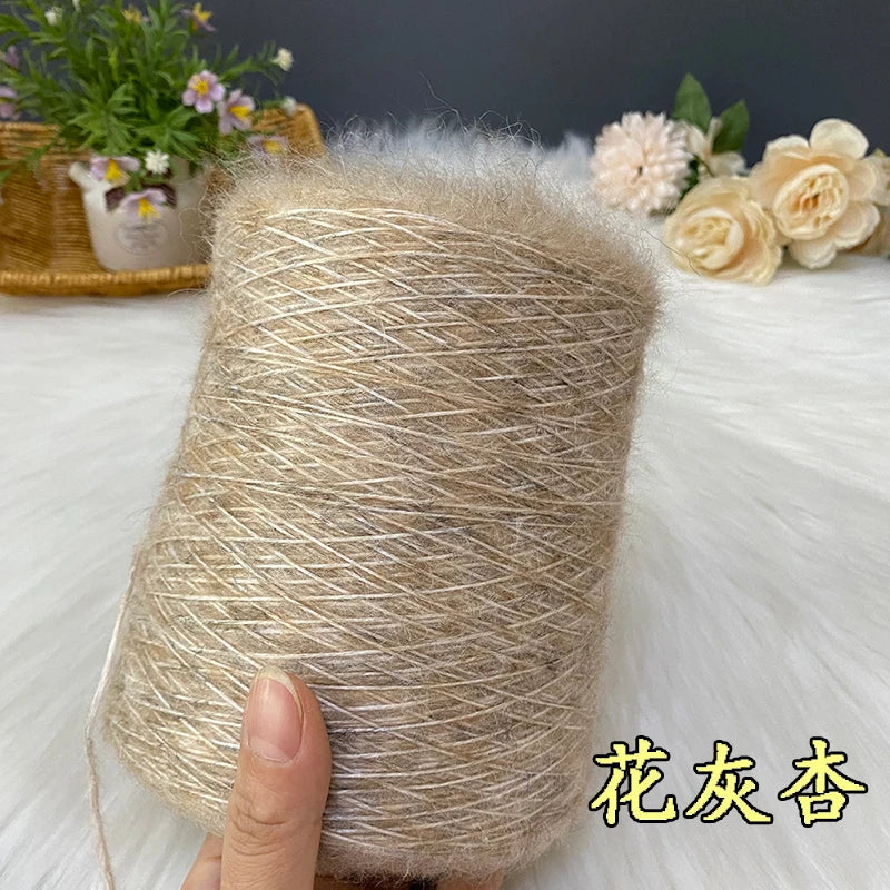 500G/PC Mohair Yarn High Quality Super Soft And Warm