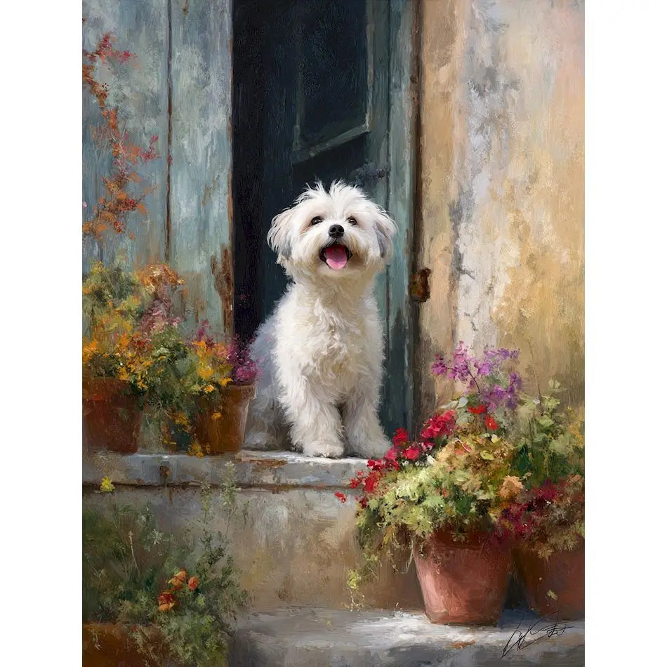 Paint By Numbers Cute dog Animals