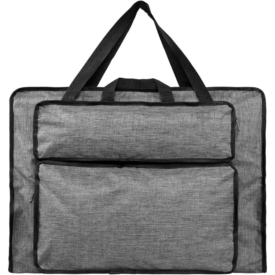 Students Water-Resistant Artist Portfolio Tote for Art Supplies Storage