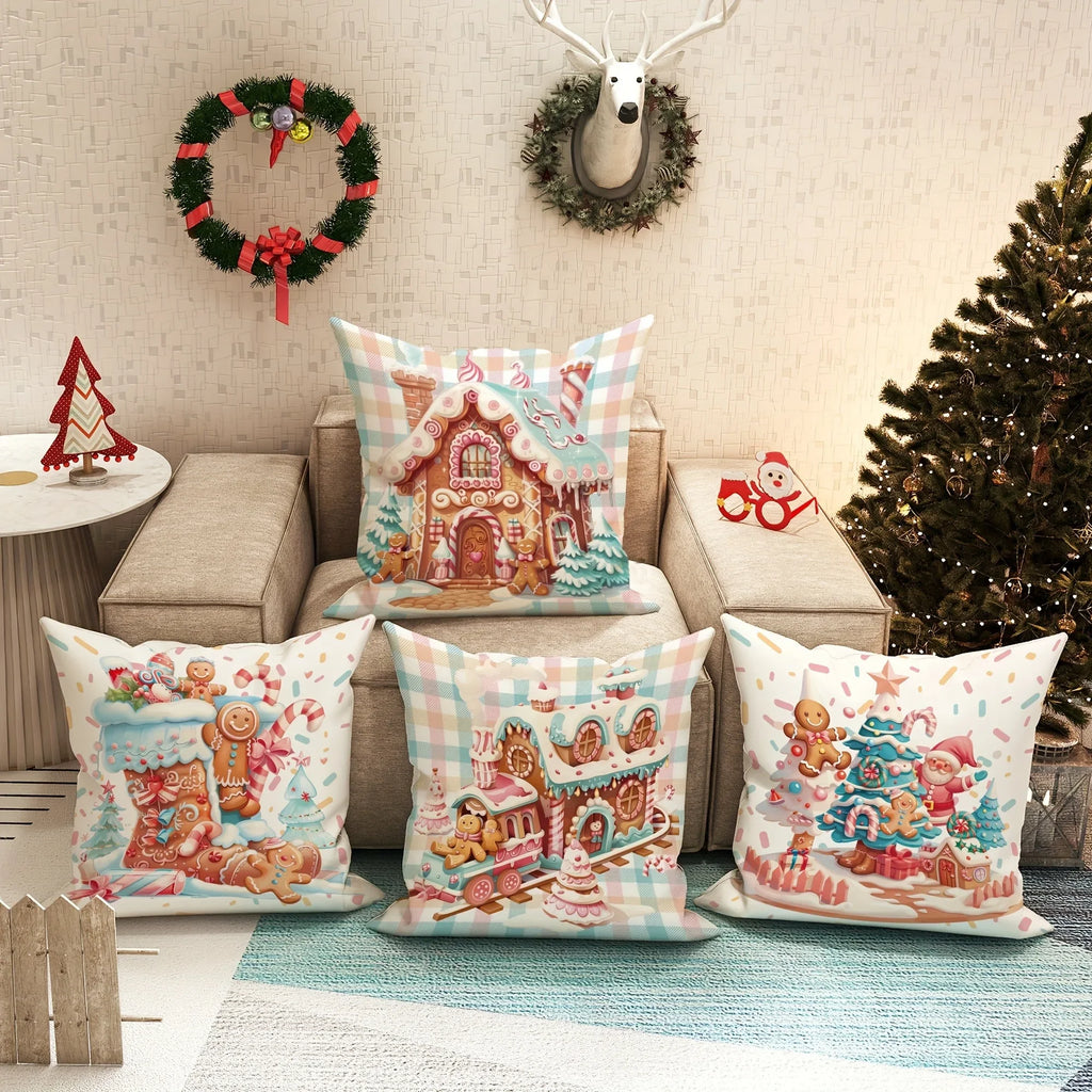 Christmas Gingerbread  pillowcase,  cushion cover