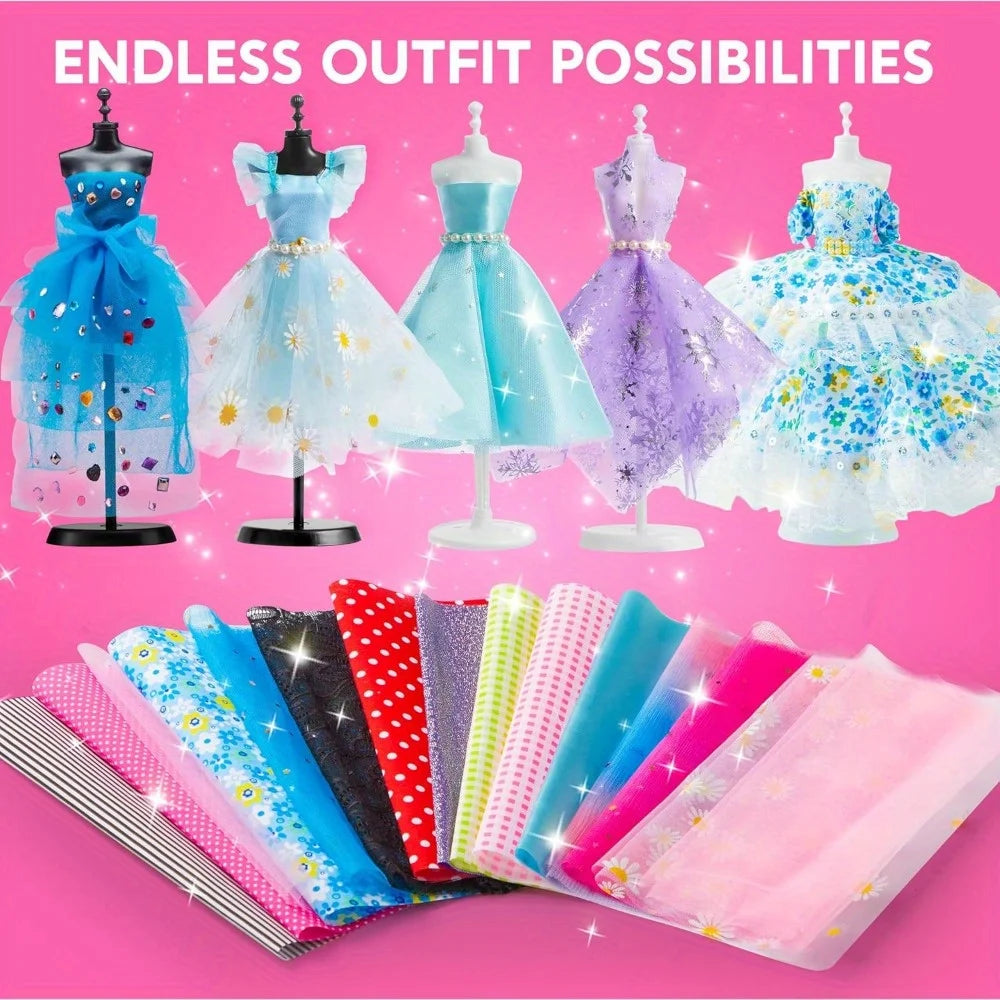 JOYFY 400+PCS Fashion Design Crafts for Kids Art and Crafts