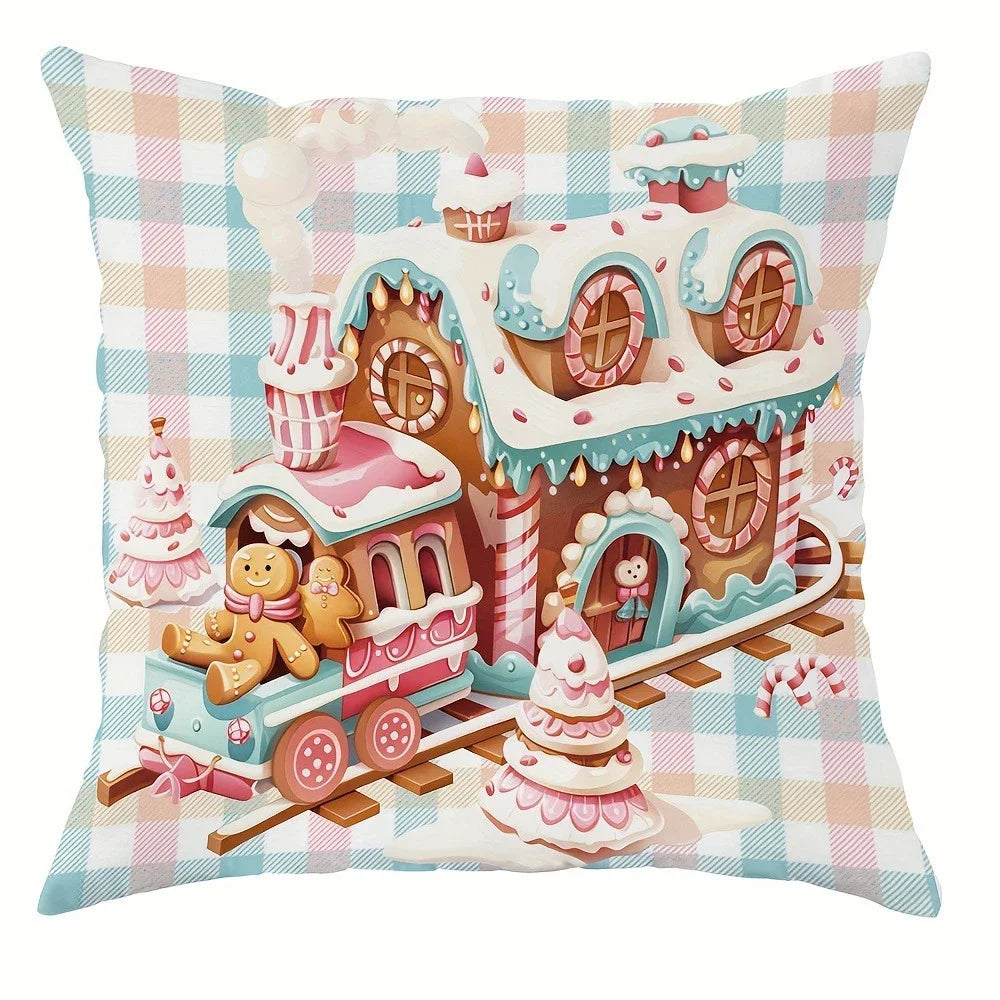 Christmas Gingerbread  pillowcase,  cushion cover