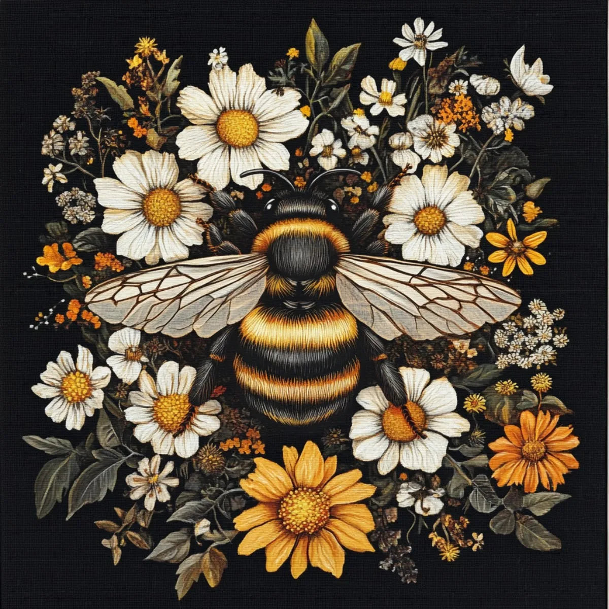 1 set of 30x30cm-11.8x11.8 inch 11CT/14CT printed fabric cross stitch DIY kit, large size, gift set