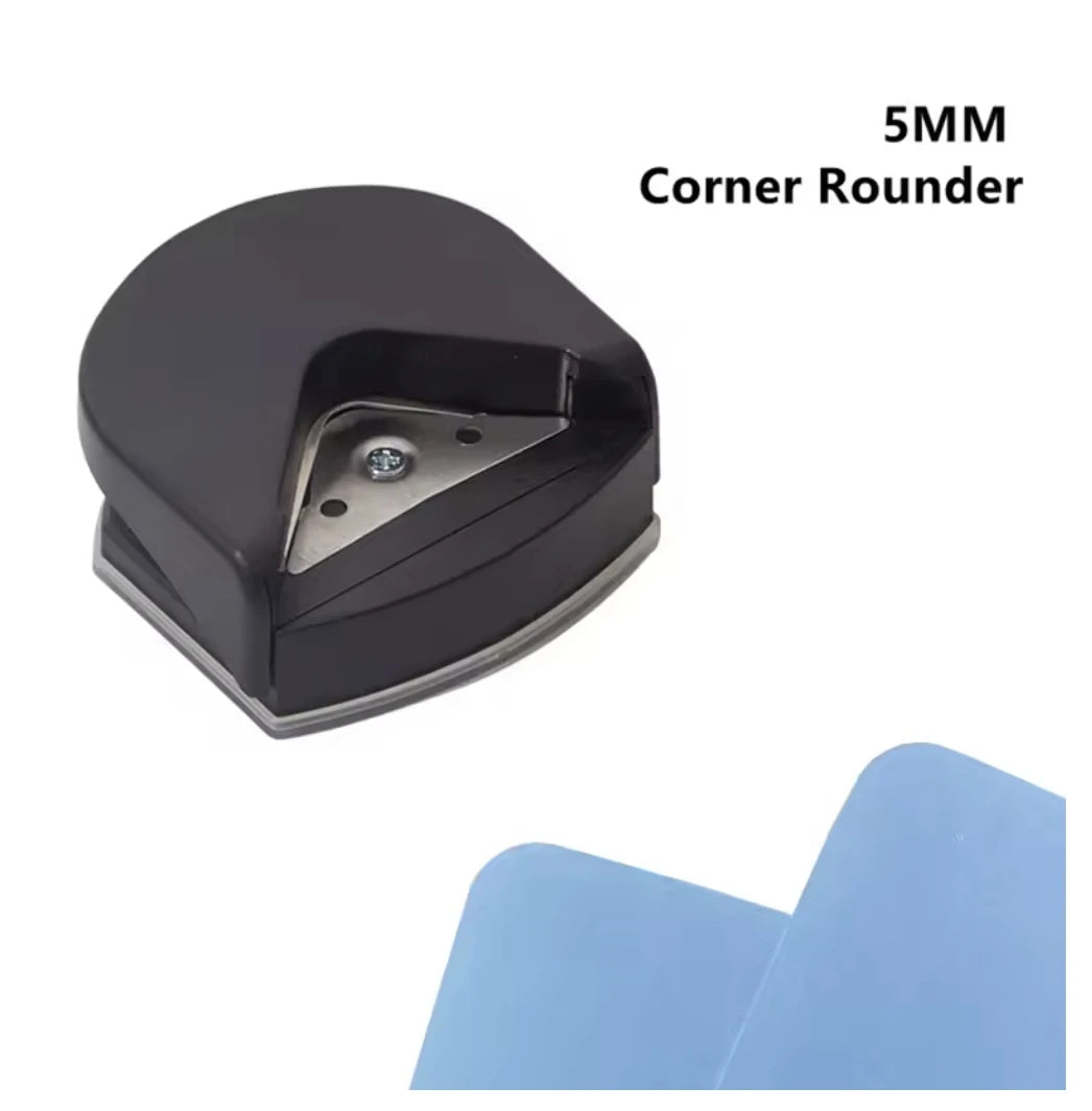 4 in 1 Tag Punch Corner Rounder Paper Cutter Label Punch