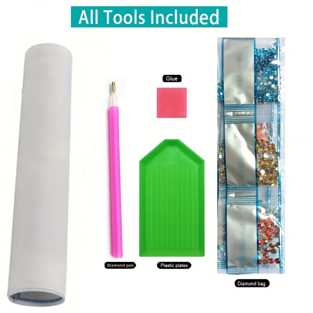 1 diamond painting set, special shape suitable for wall decoration