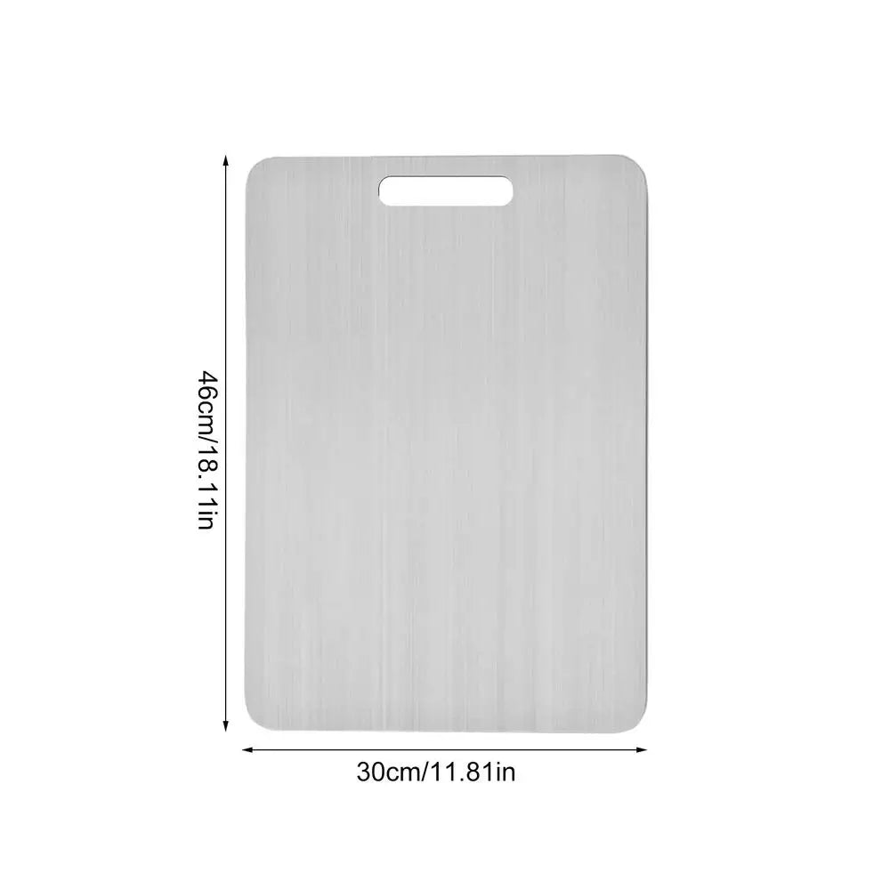 Titanium Cutting Boards for Kitchen  Thickened Double Sided Food Grade