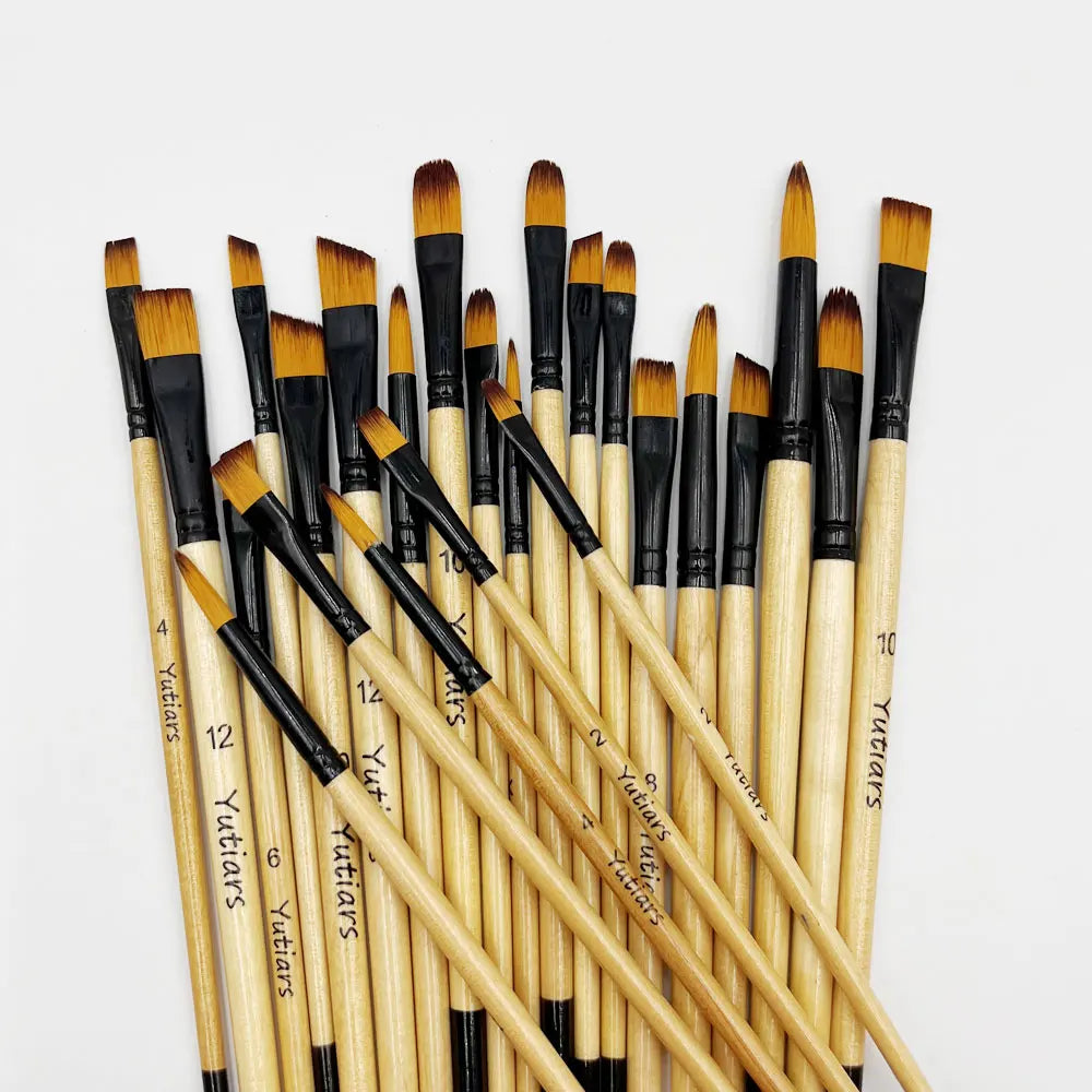 Professional Artist Paint Brush Set - 6 PCS,
