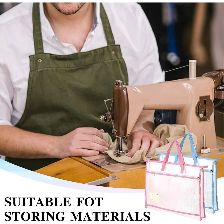 2 Pcs  Project Bag  for Art Supply Organization Artwork