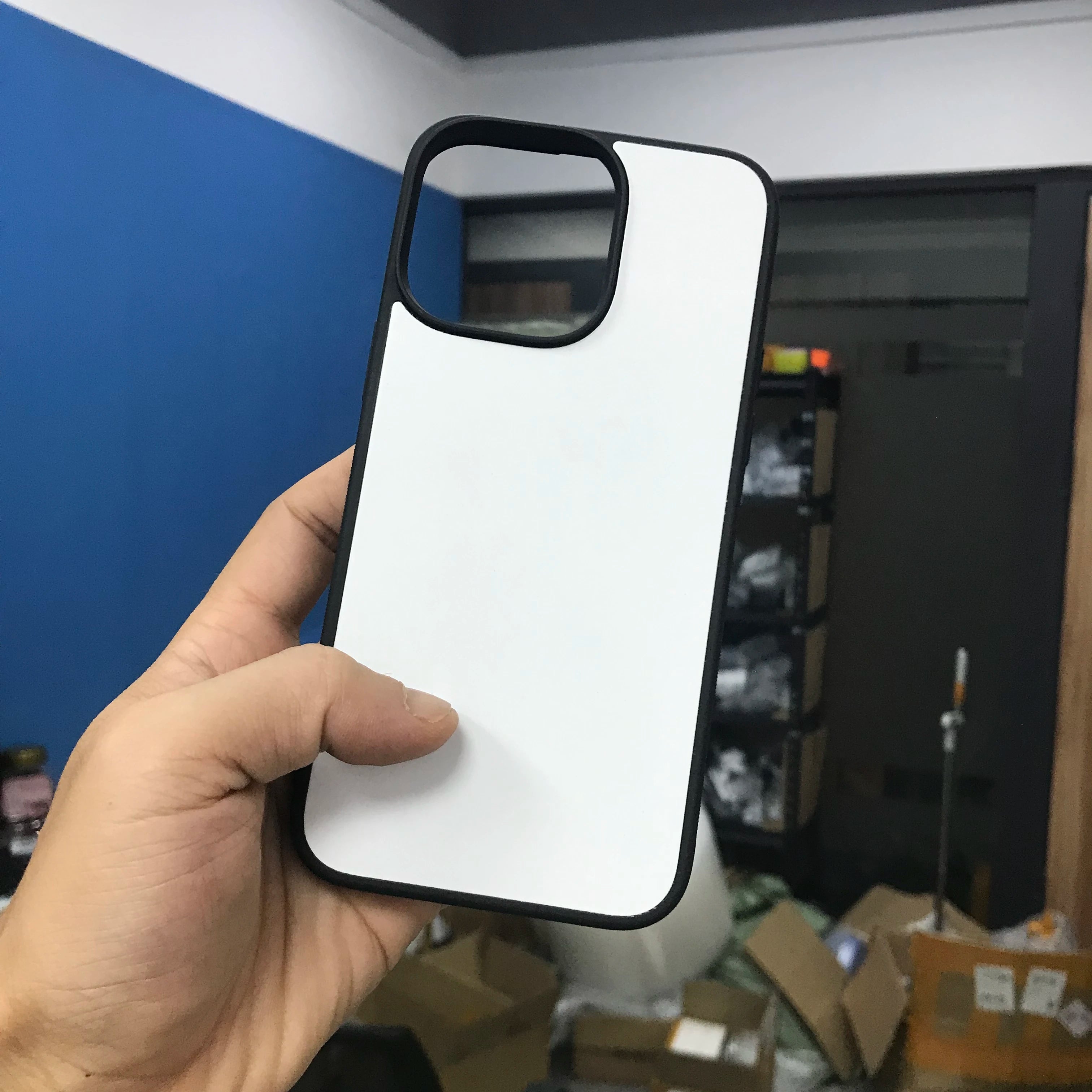 5 pieces  Sublimation Blanks TPU+PC Phone Case Covers