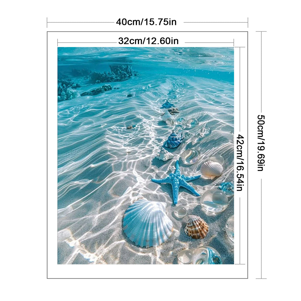 Scenery Printed Cross Stitch Kit DIY 11CT