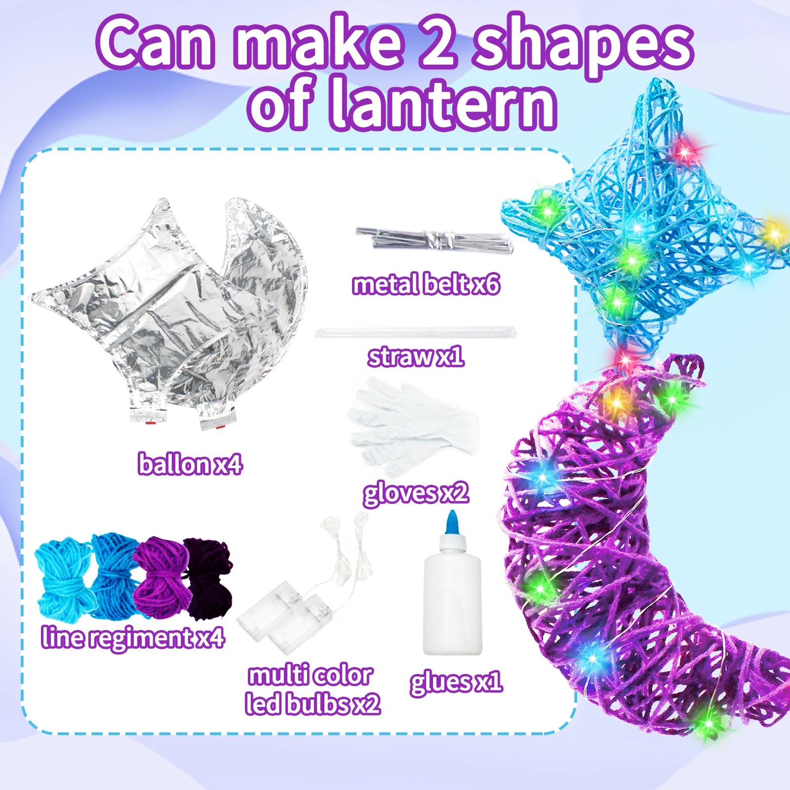 3D String Light Art  Light Nail Kit Light