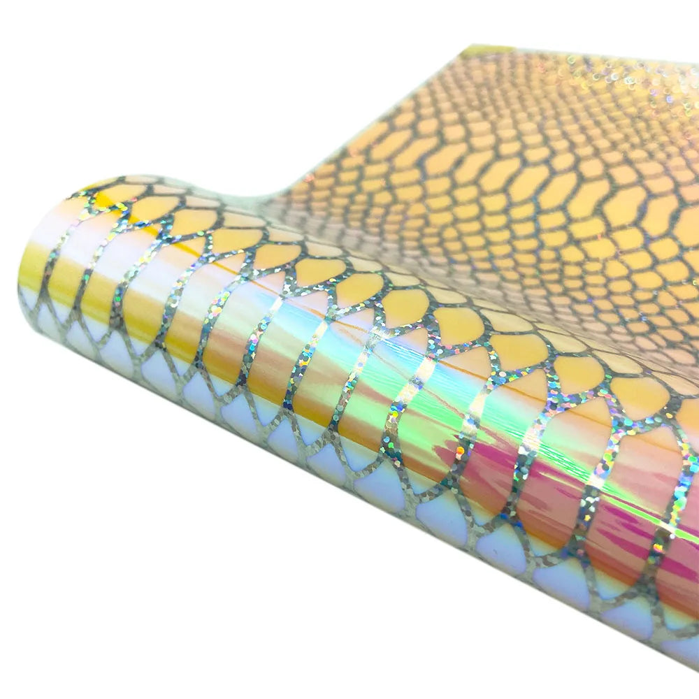 Iridescent/Solid/Glitter Pattern Adhesive Vinyl sheets 32 Assorted Colors Sheet