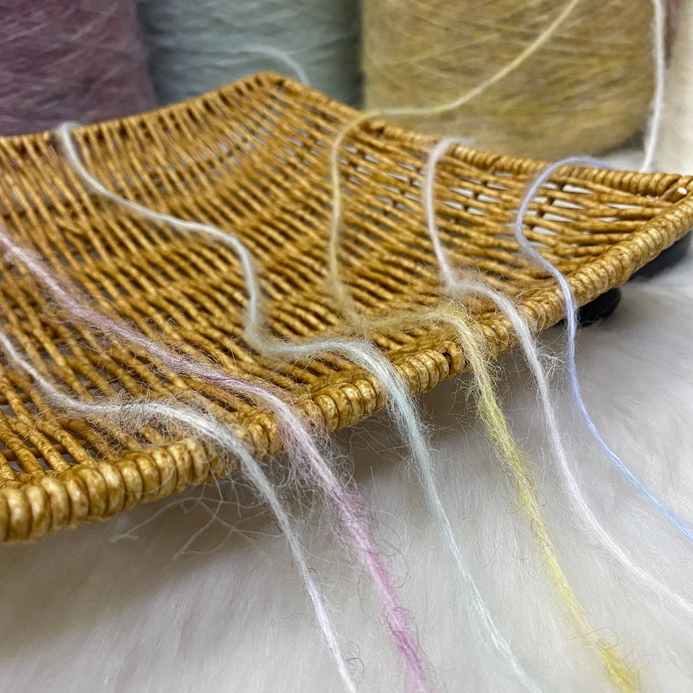 500G/PC Mohair Yarn High Quality Super Soft And Warm