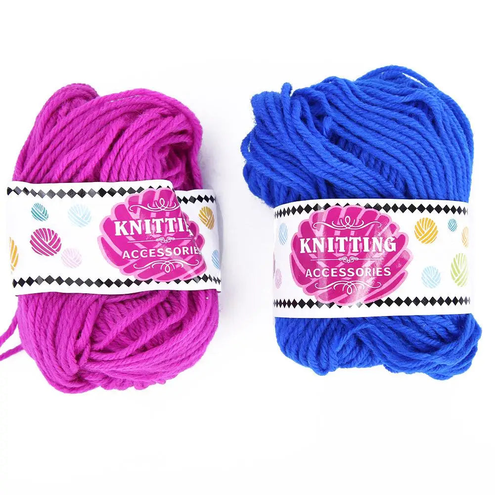 DIY Plastic Hand Knitting Sewing Machine Toy Tool