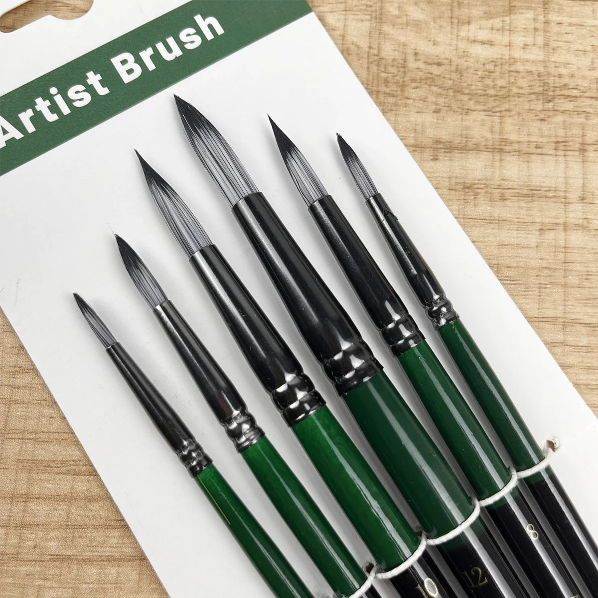 Professional Artist Paint Brush Set - 6 PCS,