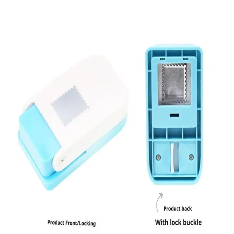 Rectangle Postage Stamp Punch Lever Action Craft punch