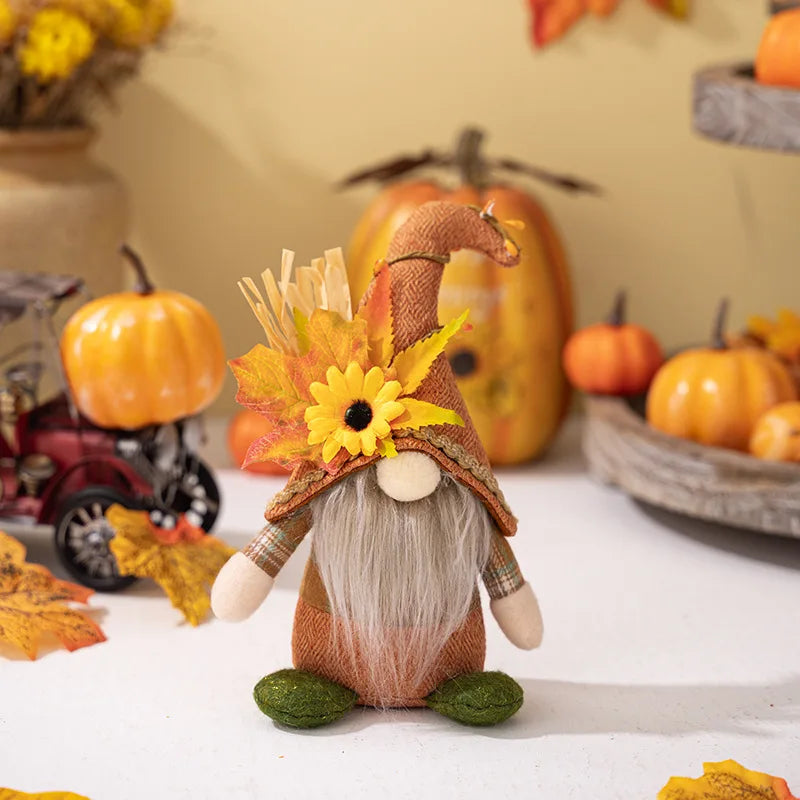 Fall Gnomes Decorations for Home Thanksgiving