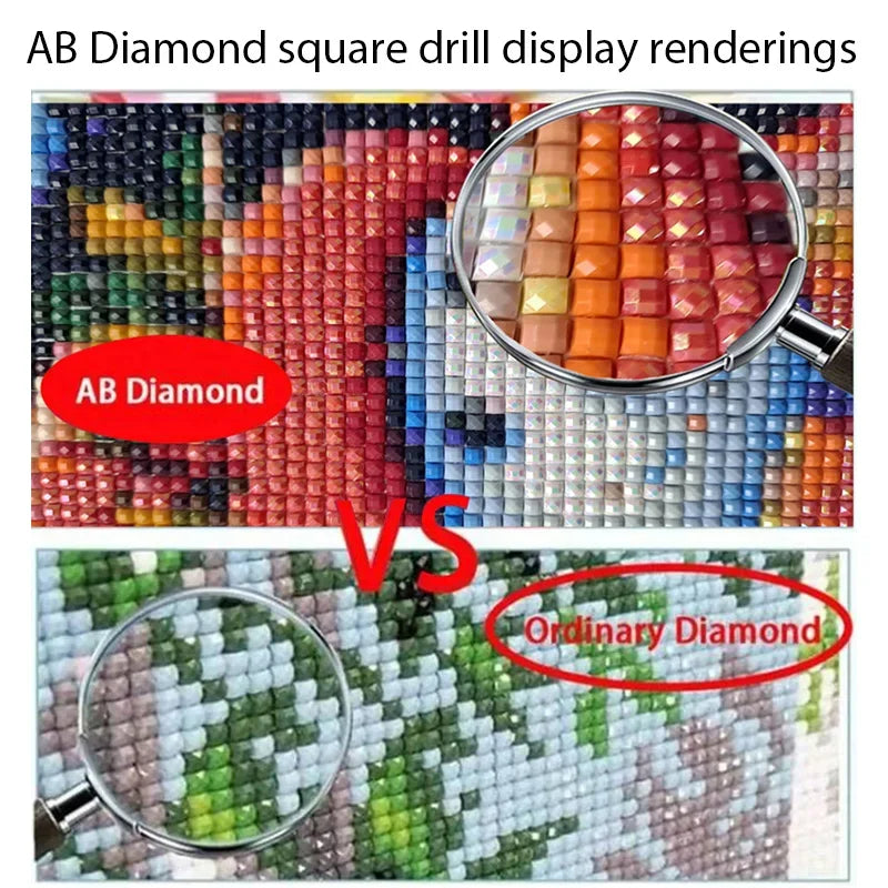AB Diamond Painting Christmas 5D Diamond Painting