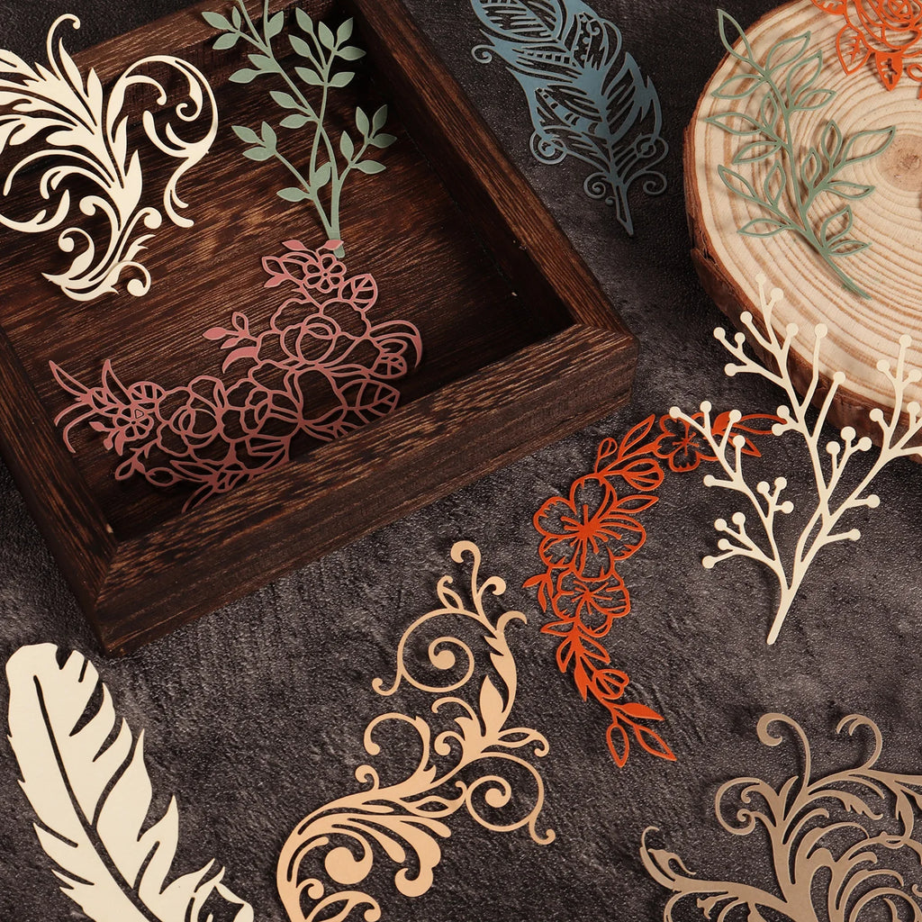 20pcs Hollow out Special-shaped  Paper, embelishments