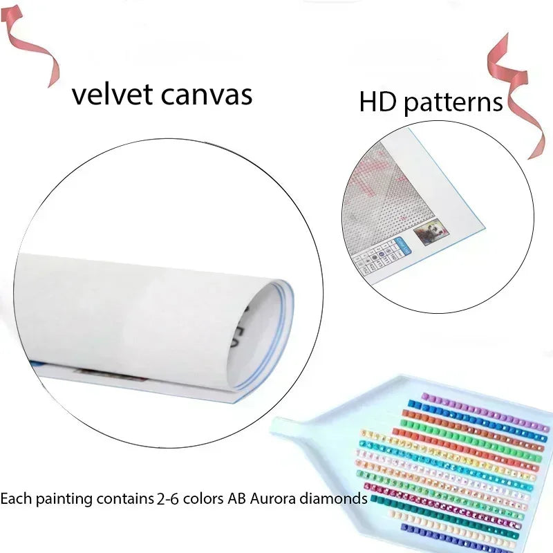 AB Diamond Painting Christmas Tree 5D Diamond Painting Set