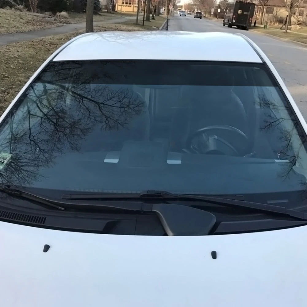 Anti-UV Car Front Windscreen Foils Heat Insulation