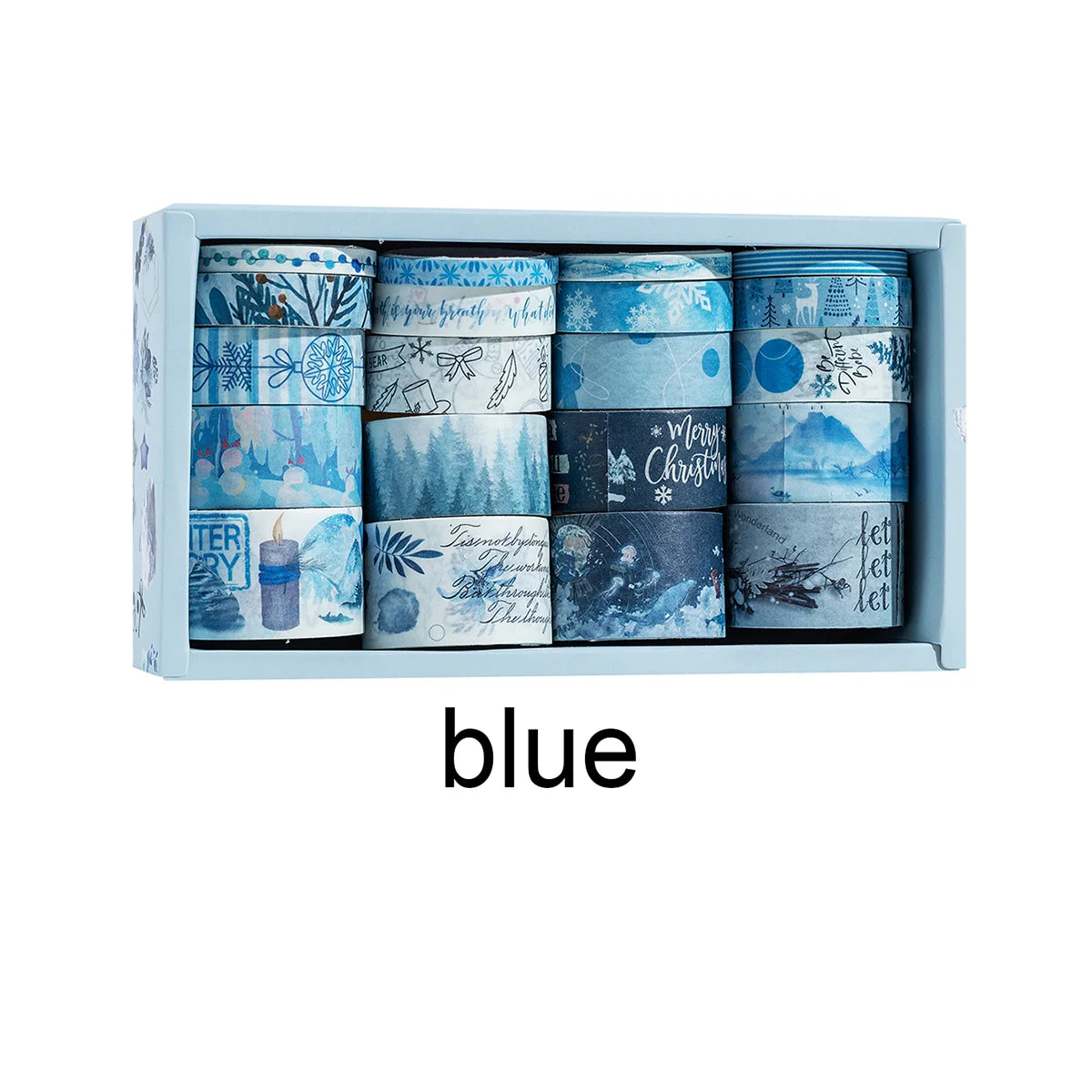 24 rolls/box oil painting theme washi tape set,